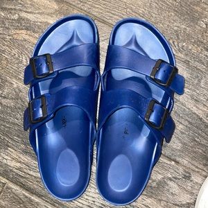 Blue Foam Birkenstocks